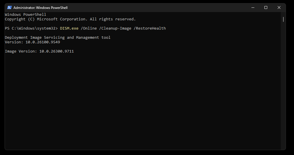 Deployment Image Servicing and Management (DISM) controleert en herstelt Windows-onderdelen in PowerShell